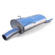 Глушник БМВ 316i Е46 (BMW 316i E46) 1.9 sedan, coupe 98-02 (247-115) Bosal 03.128 алюмінізірованний