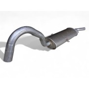 Глушник ВАЗ 2104, (260-609), Bosal алюмінізований, 11.15