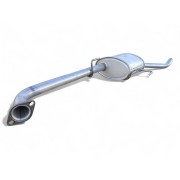 Резонатор Opel Omega B (Opel Omega B) 2.5/3.0/3.2 левый kat 94-, (283-211), Bosal алюминизированный, 17.233