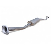 Глушник передній Ніссан Мікра (Nissan Micra) 1.0/1.2/1.4, 02-03 (284-083) Bosal 15.244 алюмінізірованний