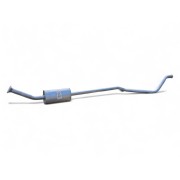 Глушник передній Пежо 307 (Peugeot 307) 1.6i-16V 01- (288-103) Bosal 19.203 алюмінізірованний