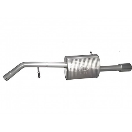 Глушник Сітроен С3 Пікассо/Пежо 207/208/2008 (Citroen C3 Picasso/Peugeot 207/208/2008) 1.6 HDi Turbo Diesel 2006 - (19.179) Polmostrow алюмінізований