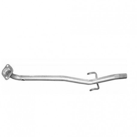 Труба прийомна Тойота Яріс (Toyota Yaris) 1.0i 16V 2003-2005 (26.287) Polmostrow алюмінізована