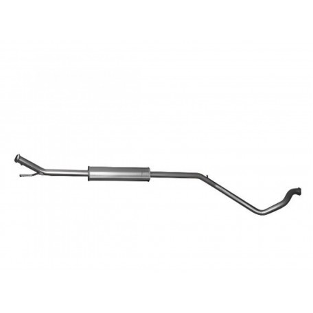 Резонатор Ситроен С4 (CITROEN C4)/Пежо 307 (PEUGEOT 307) 1.4 16V Хэтчбек 2003-2010 (04.38) Polmostrow алюминизированный