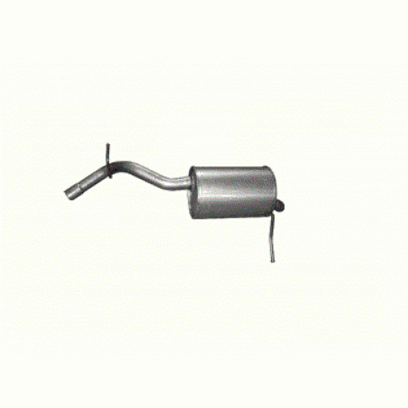 Глушитель Пежо 508 (Peugeot 508)/Ситроен Ц5 (Citroen C5) 1.6 D 11/2010 - 2015 (19.63) Polmostrow алюминизированный