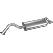 Глушник Ауді 100. А6 (Audi 100. A6) 2.6-V6; 2.8-V6 92-97 (01.29) Polmostrow алюмінізірованний