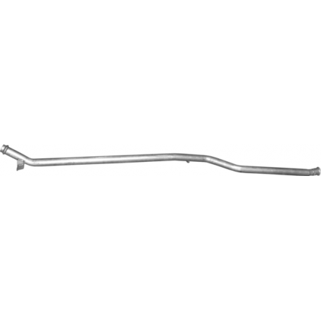 Труба средняя CITROEN BERLINGO, PEUGEOT PARTNER 1.6HDi 05- (04.135) Polmostrow алюминизированный