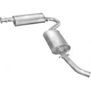 Система Ситроен Джампер (Citroen Jumper) / Фиат Дукато (Fiat Ducato) / Пежо Боксер (Peugeot Boxer) 1.9D; 1.9 TD; 2.5 TD; 2.5TDI; 2.8HDI 94- (07.155) Polmostrow алюминизированный