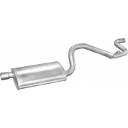 Глушитель Форд Транзит (Ford Transit) 94-96 2.5TD SWB 2835 (08.344) Polmostrow алюминизированный