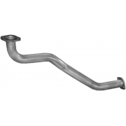 Приемная труба Форд Сиерра (Ford Sierra) 85-90 2.3D (08.493) Polmostrow алюминизированный