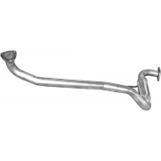 Приемная труба Форд Транзит (Ford Transit) 94-96 2.5D LWB D25N 70KM (08.525) Polmostrow алюминизированный