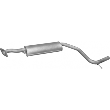 Резонатор Форд Мондео (Ford Mondeo) 2.0i -16V 05/98-09/00 (08.554) Polmostrow алюминизированный