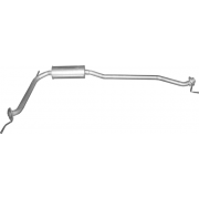Резонатор Хонда Цивiк (Honda Civic) 1.4 05-08 (09.42) Polmostrow алюмінізований