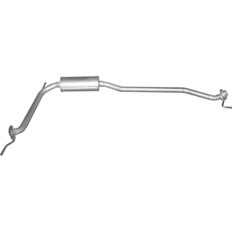 Резонатор Хонда Цивiк (Honda Civic) 1.4 05-08 (09.42) Polmostrow алюмінізований