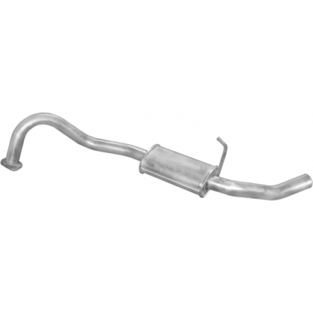 Глушитель Мазда МПВ (Mazda MPV) 2.5TD 96 (12.197) Polmostrow алюминизированный