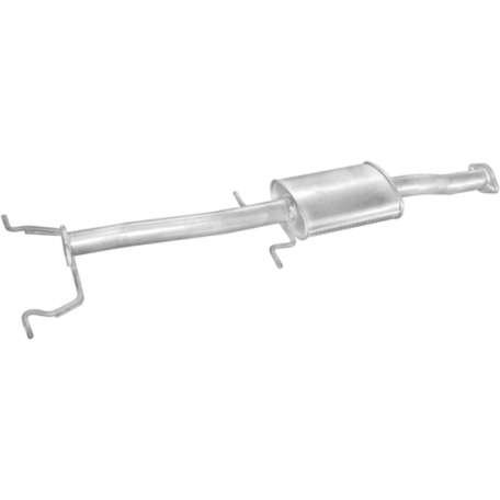 Резонатор Мазда 626 (Mazda 626) 2.0i 8V 09/87-89 kat (12.98) Polmostrow алюминизированный