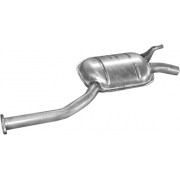 Резонатор Мерседес В201 (Mercedes W201) 82-93 1.8/2.0 (13.08) Polmostrow алюмінізірованний