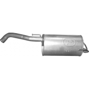 Глушник Ніссан Ноут (Nissan Note) 1.6 06-09 (15.21) Polmostrow алюмінізірованний Глушник Ніссан Ноут (Nissan Note) 1.6 06-09 (15.21) Polmostrow алюмінізірованний