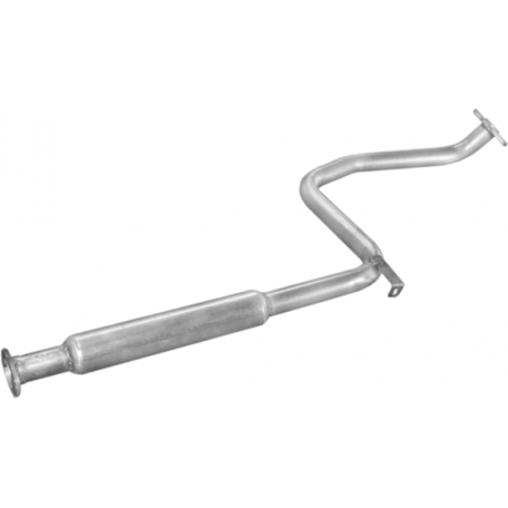 Резонатор Ниссан Примера (Nissan Primera) 2.0i 16V 93-96 (15.94) Polmostrow алюминизированный