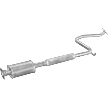 Резонатор Ниссан Примера (Nissan Primera) 2.0i 06/90-04/93 HB SDN (15.96) Polmostrow алюминизированный