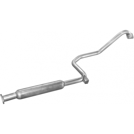 Резонатор Ниссан Примера (Nissan Primera) 90-94 2.0 kombi (15.98) Polmostrow алюминизированный