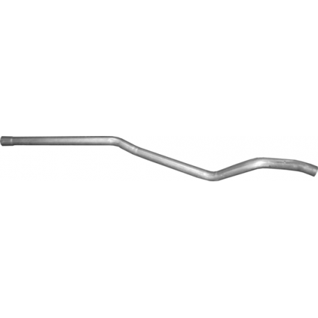 Труба средняя Опель Астра Г (Opel Astra G) 1.7D с 2007 kombi kat (17.22) Polmostrow алюминизированный