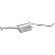 Резонатор Опель Омега (Opel Omega) 1,8 kat 86-94 (17.30) Polmostrow алюминизированный