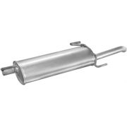 Глушитель Опель Астра (Opel Astra) 1.4i; 1.4i -16V; 1.6i; 1.6i -16V SDN 96-98 (17.76) Polmostrow алюминизированный