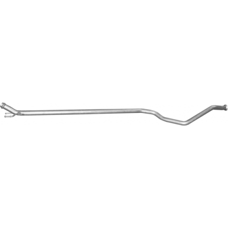 Труба средняя Пежо 307 (Peugeot 307) 1.6/2.0 HDi Kombi 02-07 (19.30) Polmostrow алюминизированный