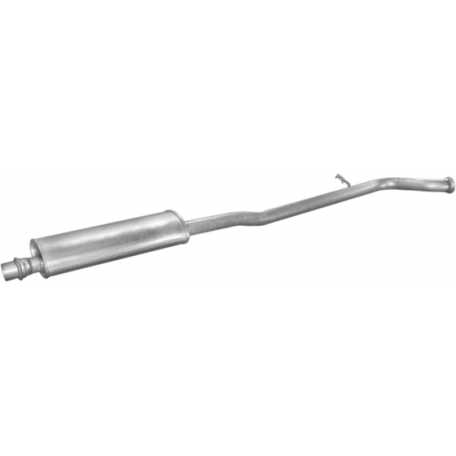 Резонатор Пежо 406 (Peugeot 406) 2.1TD sedan, kombi 10/95 -98 (19.407) Polmostrow алюминизированный