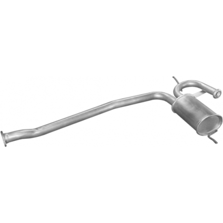 Резонатор Рено Р19 (Renault R19) 1.8 5D kat 88-96 (21.14) Polmostrow алюминизированный