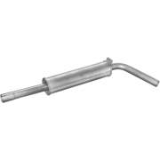 Резонатор Шкода Фабия (Skoda Fabia) 1.4i 00- (24.34) Polmostrow алюминизированный