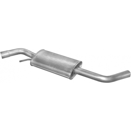 Резонатор Фольксваген Транспортер IV (Volkswagen Transporter IV) 2.4D/2.5TDi 96-98 (30.240) Polmostrow алюминизированный