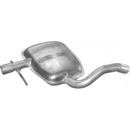 Резонатор Фольксваген Гольф III (Volkswagen Golf III) 1.9TDi kombi 96-99 (30.248) Polmostrow алюминизированный